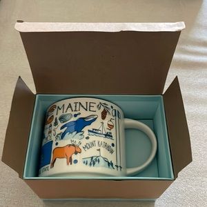 Starbucks Been There Series Maine Ceramic Mug 14 oz. NEW IN BOX